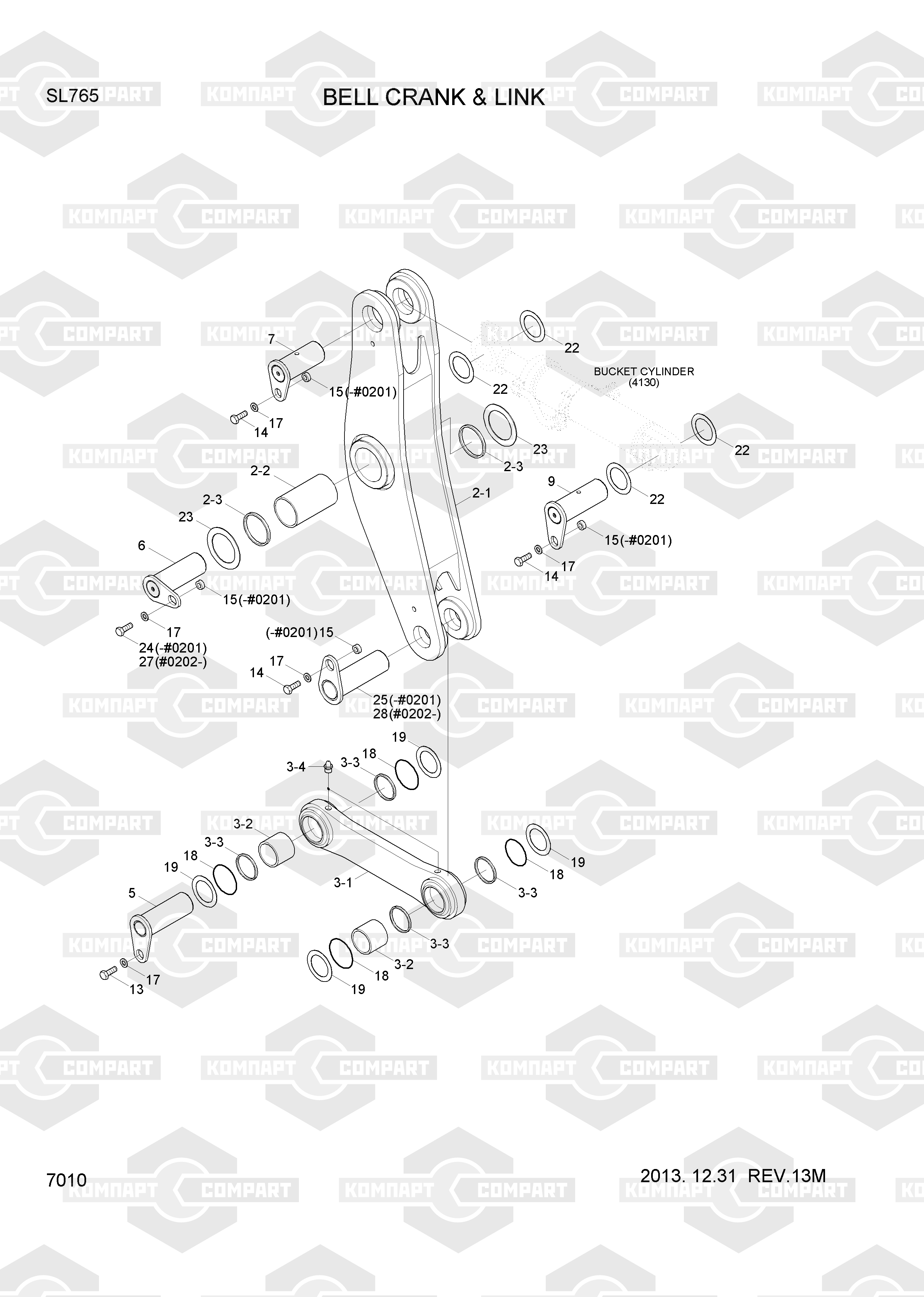 Hyundai sl765 каталог запчастей